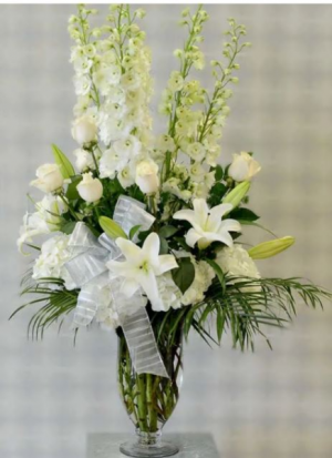 Delphinium Tall Vase Arrangement 
