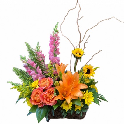 Delta Dawn Basket