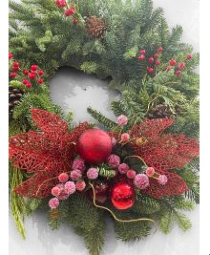 Deluxe Christmas Wreath - (Styles vary) Wreath