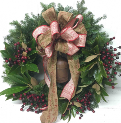 Deluxe Fresh Holiday Wreath