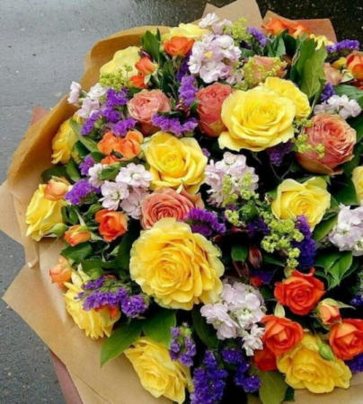 Beautiful Hand Wrapped Bouquet Deluxe