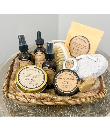 Deluxe Rayne & Remedy Basket Self-Care Basket