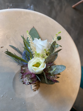 Deluxe Rustic Boutonniere Boutonniere