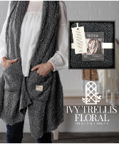 DEMDACO® Shawl - Charcoal Grey 