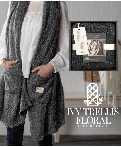 Shawl - Charcoal Grey 