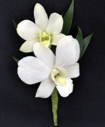 Dendrobium Orchid Boutonniere 