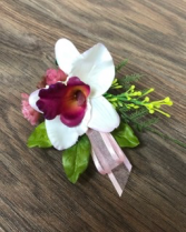 Dendrobium orchid Artificial Boutonnière