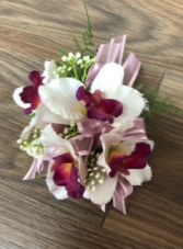 Dendrobium orchid Artificial Wrist coursage