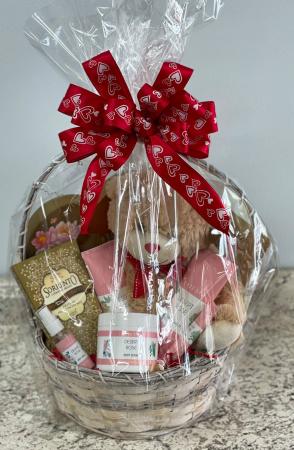 Desert Rose Valentine Gift Basket