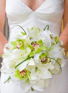 Designed Wedding Bouquet Fresh Flowers