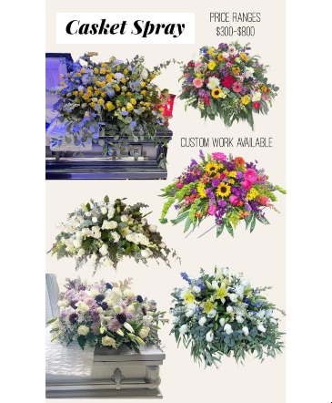 Designer Choice  Casket Spray in Bear, DE | S&M Flowers