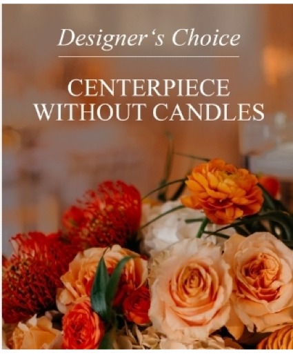 Designer choice Centerpiece Without Candles