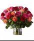 Designer DOUBLE Dozen  Vase Arrangement Of Two Dozen Roses 