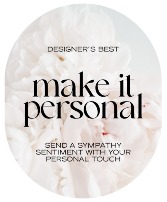Designer's Best - Make it Personal Sympathy Arrangement