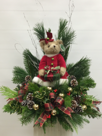 Designers Choice Bearington Bear Arrangment