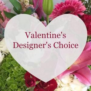 Designers Choice $50 fresh floral arrangement in a vase
