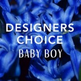 Designers Choice Baby Boy Arrangement