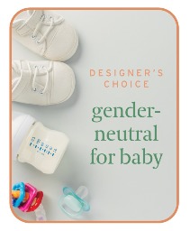 Designer's Choice Baby Gender Neutral Flower Arrangement