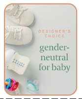 Designer's Choice Baby Gender Neutral Flower Arrangement