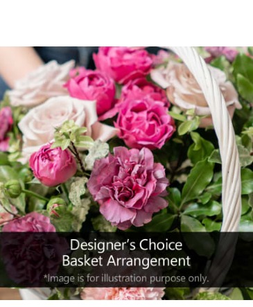 Designer's choice Basket Arrangement  Designer's choice  in Hesperia, CA | FAIRY TALES FLOWERS & GIFTS