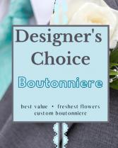 Designer's Choice - Boutonniere Arrangement