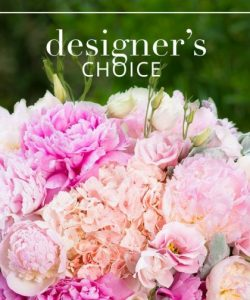 Designers Choice Breast Cancer Awareness Arrangement in Croton On Hudson, NY | Cooke's Little Shoppe Of Flowers