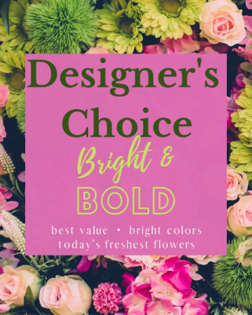 Designer's Choice - Bright & Bold Arrangement in Fort Smith, AR | EXPRESSIONS FLOWERS, LLC