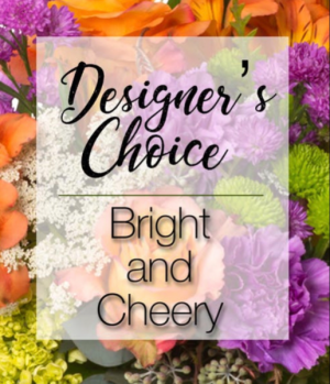 Designers choice bright & cheery  Vase 