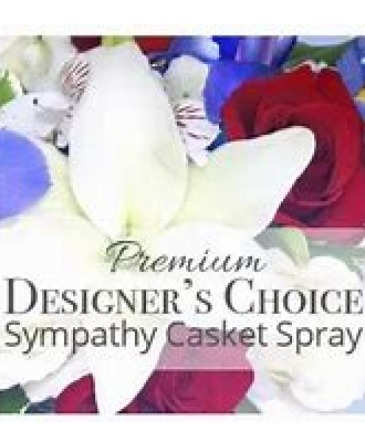 Designer's Choice Casket Spray  in Granger, IN | Yellow Rose Florist And Flower Basket