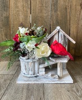 Designers Choice Christmas Birdhouse  Christmas keepsake 