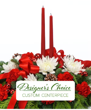 Designers Choice Christmas Centerpiece Fresh