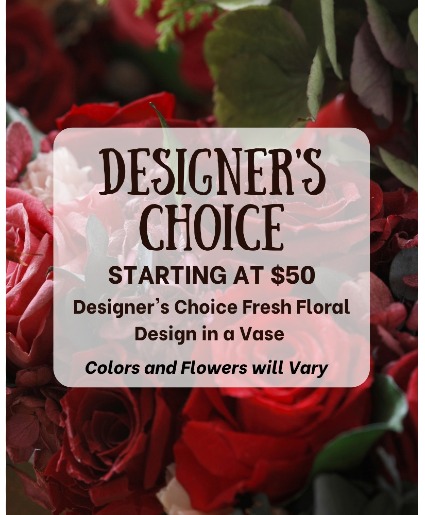 Designer's Choice Christmas Flower Arrangement
