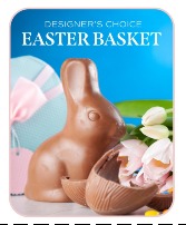 Designer's Choice Easter Basket Flower Arrangement