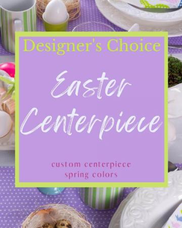 Designer's Choice - Easter Centerpiece Arrangement in Vinton, VA | CREATIVE OCCASIONS EVENTS, FLOWERS & GIFTS
