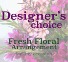 Designers Choice Floral Arrangement  Vase 