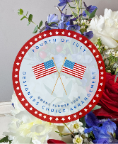 Designer’s Choice Fourth of July Arrangement 