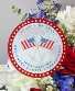 Designer’s Choice Fourth of July Arrangement 
