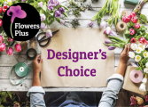 Designer's Choice The Freshest Market Flowers Arranged 