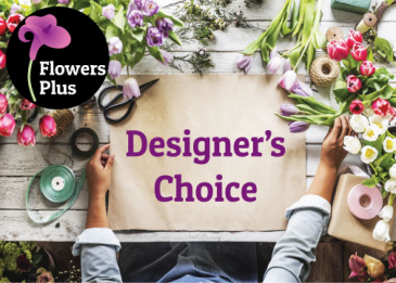 Designer's Choice The Freshest Market Flowers Arranged  in Charlotte, NC | FLOWERS PLUS