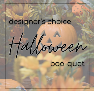 Designer’s Choice Halloween Boo-quet 