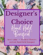 Designer's Choice - Hand Held Bouquet Arrangement