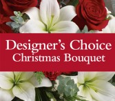 Designer's Choice Holiday Bouquet Fresh Flowers - Designer's Choice