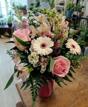 Designer's Choice Mason Jar Vase Arrangement