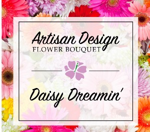 Designers choice mixed all things daisy  Vase 