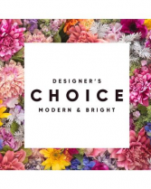 Designer's Choice Modern & Bright Fresh Arrangement