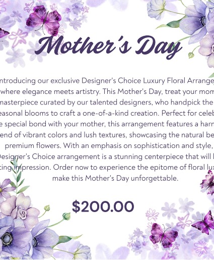 Designers Choice Mother's Day