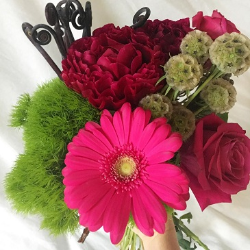 Designers Choice Nice mix of vibrant seasonal flowers