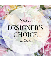 Designer's Choice Pastel in Vase Arrangement