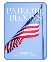 Designer's Choice Patriotic Blooms Flower Arrangement