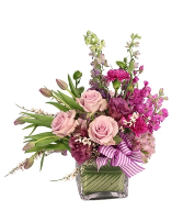 Designer's Choice - Pink is for Girls Medium Size Arrangement in a Vase